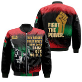 They Raised Their Fists Bomber Jacket
